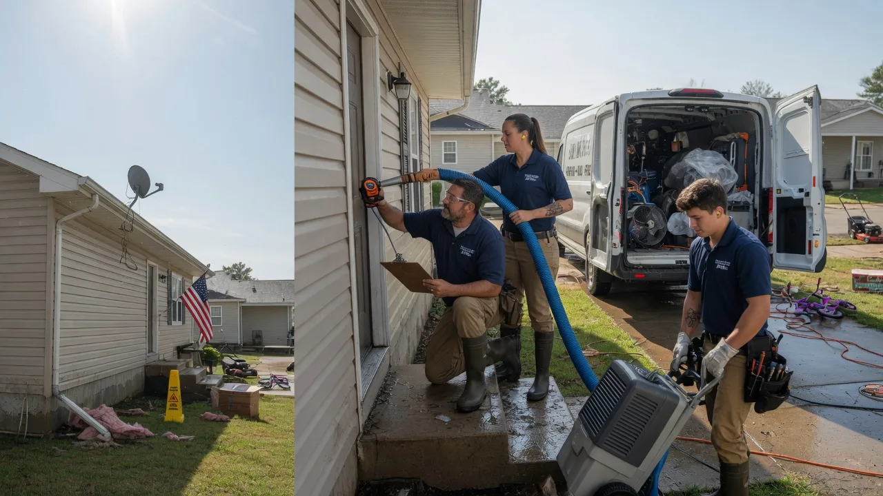 Ceiling Water Damage Restoration in Adams, TN near me